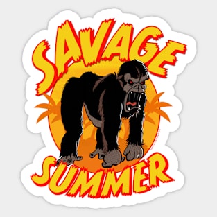 Savage Summer Sticker